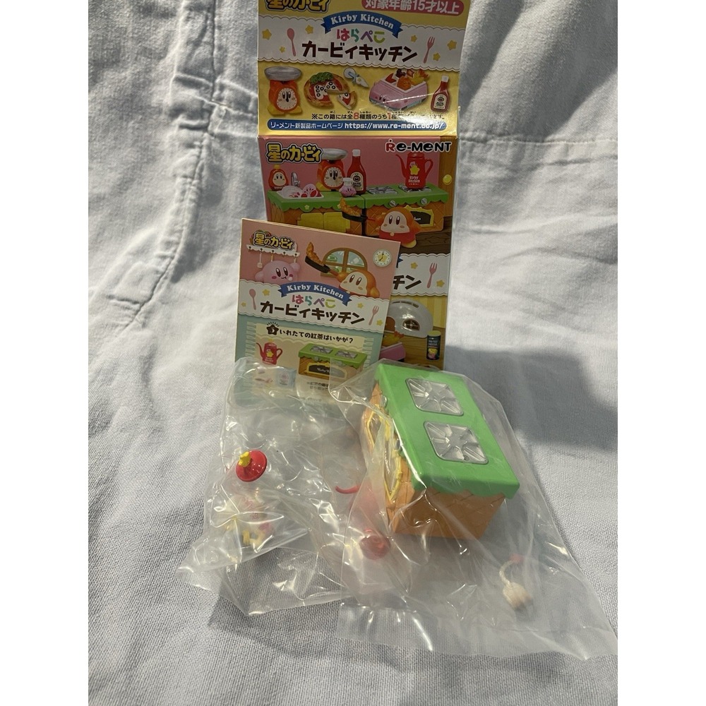 NEW Re-Ment Kirby's Kitchen Mystery Box - Hungry Kirby Kitchen - Cooking Stove